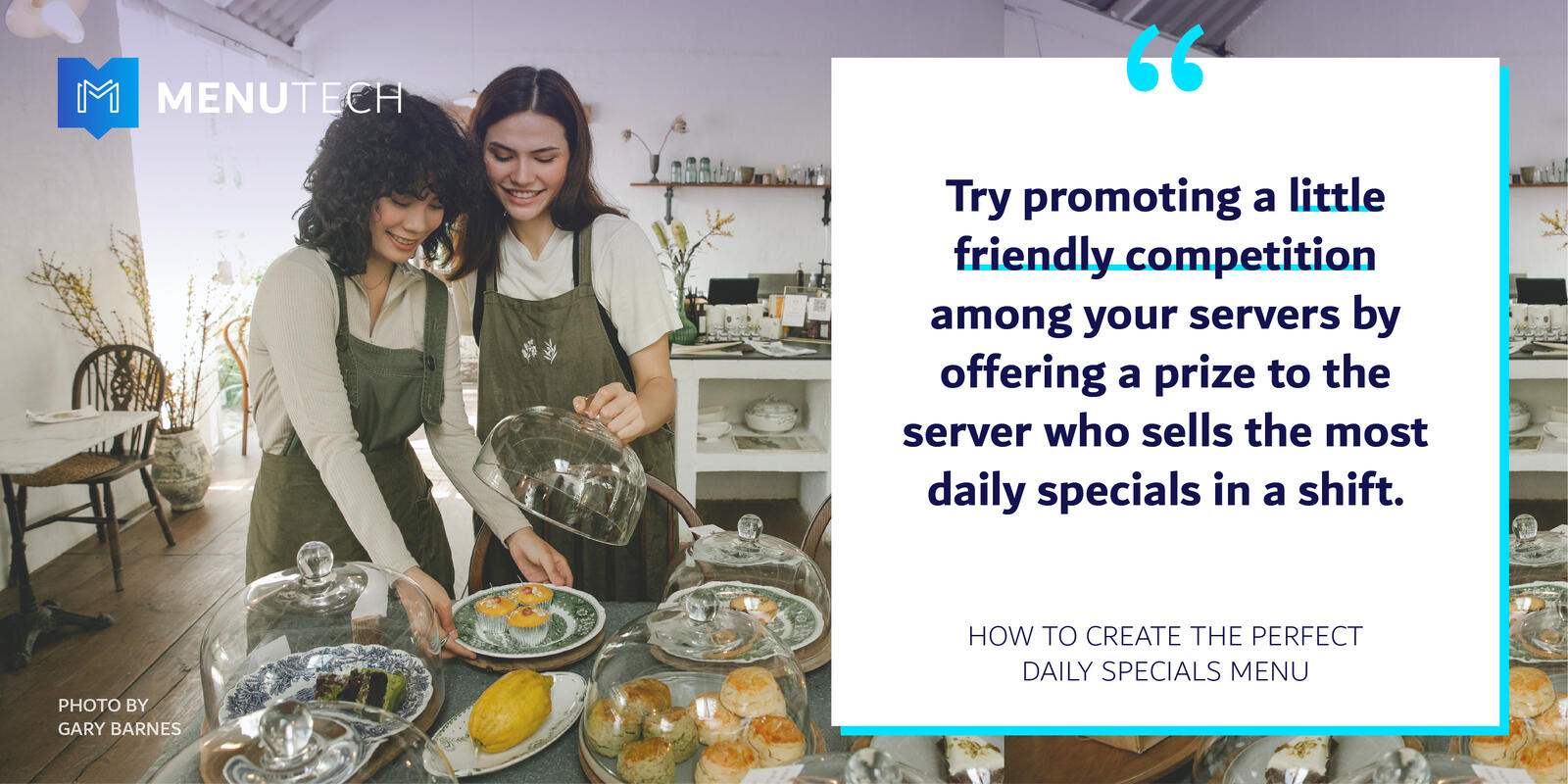 Friendly competition Daily specials Menutech
