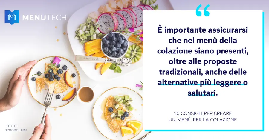 Healthy options on Breakfast menus Menutech