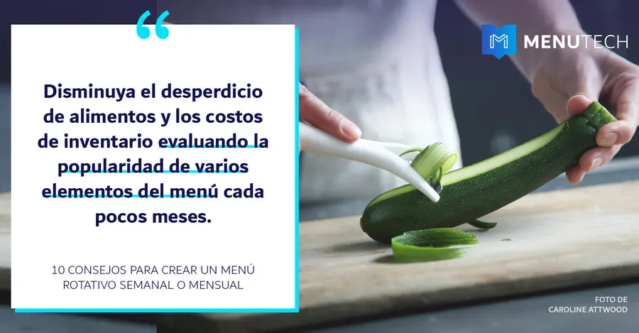 Evaluating popularity dishes Menus Menutech