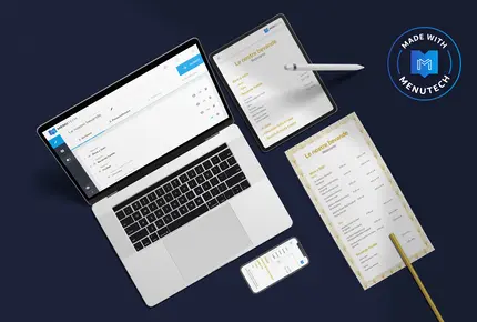 Menutech Contactless mobile menus