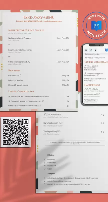 Menutech Automatische Allergenerkennung