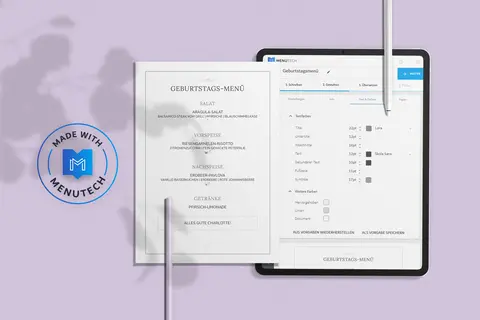 Event Menüs Menutech