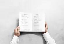 Lunch and Dinner menu